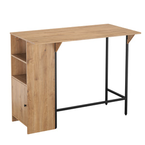 Bartisch LANZEN klappbar 120 x 45/63 x 95 cm natur