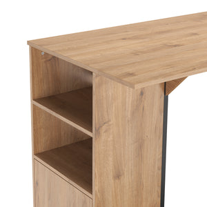 Bartisch LANZEN klappbar 120 x 45/63 x 95 cm natur