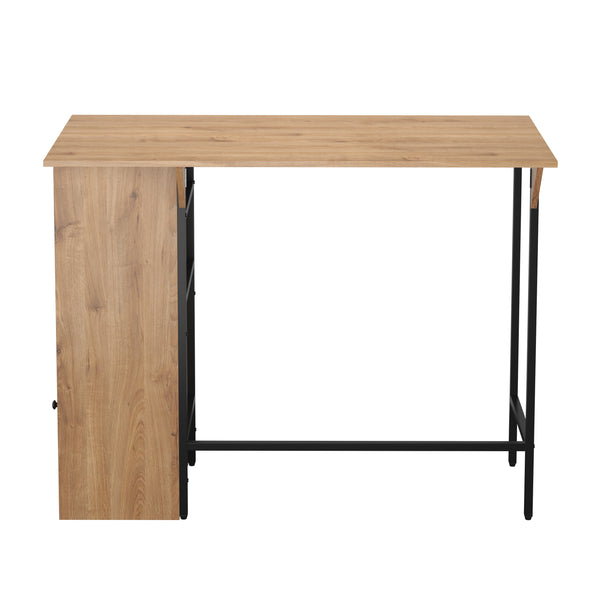 Bartisch LANZEN klappbar 120 x 45/63 x 95 cm natur