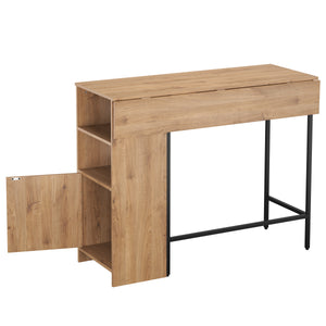 Bartisch LANZEN klappbar 120 x 45/63 x 95 cm natur