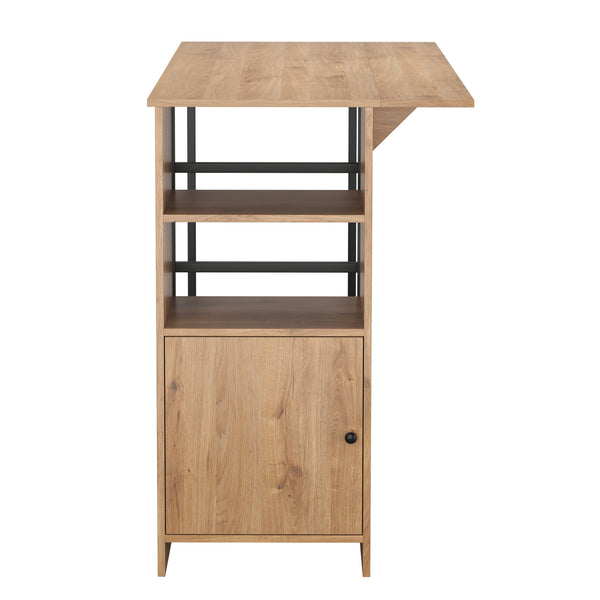 Bartisch LANZEN klappbar 120 x 45/63 x 95 cm natur