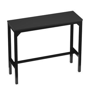 Bartisch PIETRO 120 x 40 x 100 cm schwarz