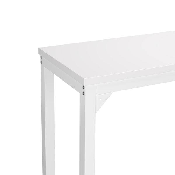Bartisch PIETRO 140 x 40 x 100 cm weiss