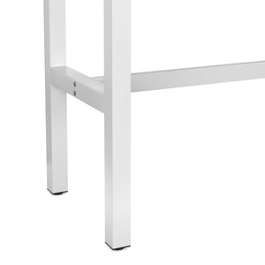Bartisch PIETRO 140 x 40 x 100 cm weiss