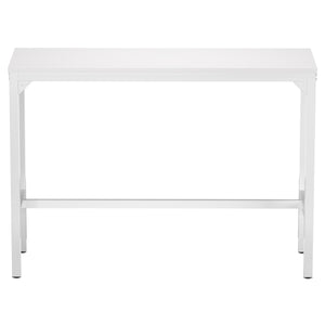 Bartisch PIETRO 140 x 40 x 100 cm weiss