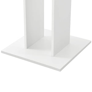 Esstisch Lindesnes 65x65x78 cm Weiss Matt