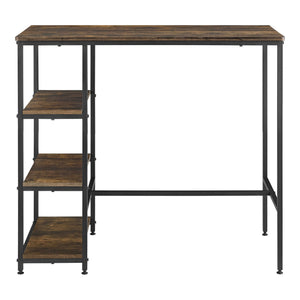 Tavolo da bar Växjö 100x109x60 cm Tonalità legno scuro 