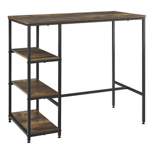 Tavolo da bar Växjö 100x109x60 cm Tonalità legno scuro 