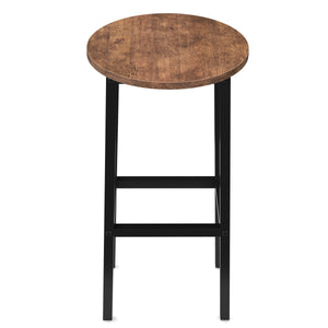 Vintage bar table and bar stool set BONITA 120 x 40 x 91 cm