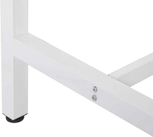 Bartisch aus Metallgestell, Tischplatte aus MDF