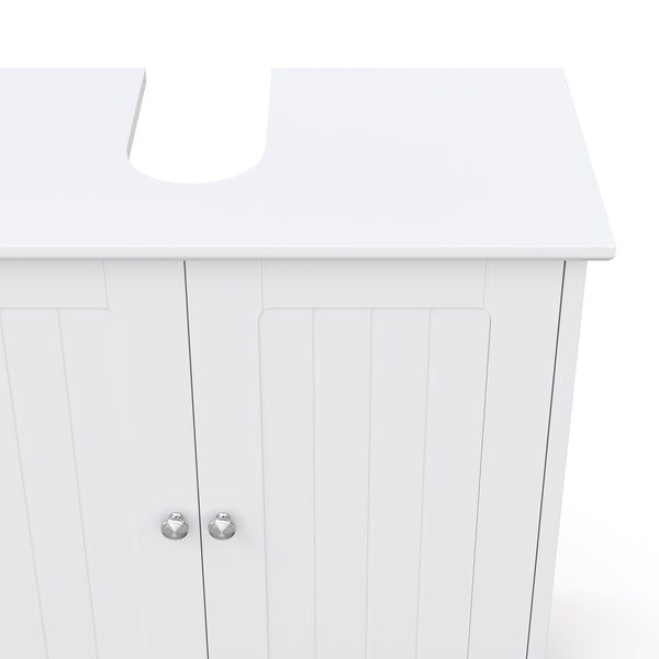 Waschbeckenunterschrank 60 x 29 x 60 cm weiss