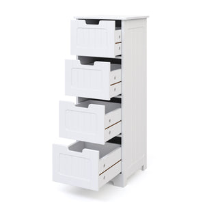 Badezimmerschrank 30 x 30 x 81 cm weiss
