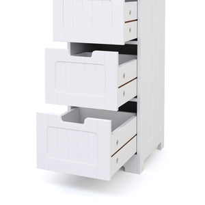 Badezimmerschrank 30 x 30 x 81 cm weiss