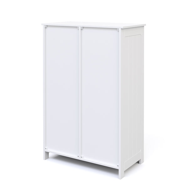 Badezimmerschrank 55 x 30 x 81 cm weiss