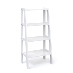 Wandregal Leiterregal 43 x 90 cm weiss