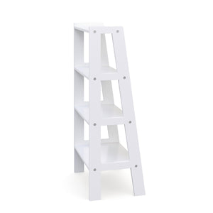 Wandregal Leiterregal 43 x 90 cm weiss