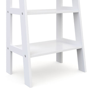 Wandregal Leiterregal 43 x 90 cm weiss