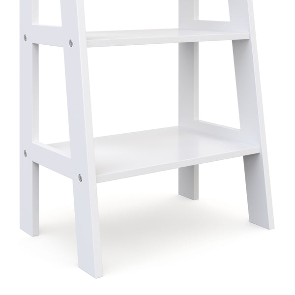 Wandregal Leiterregal 43 x 90 cm weiss