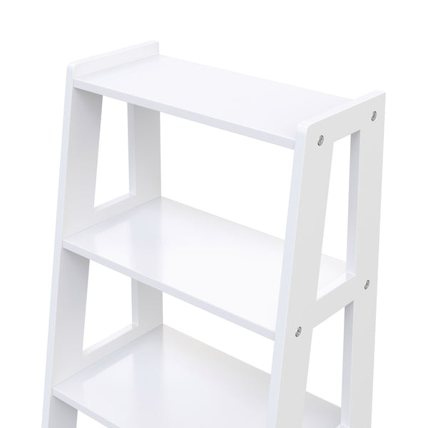 Wandregal Leiterregal 43 x 90 cm weiss