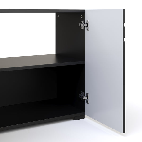 Waschbeckenunterschrank 60 x 34 x 56 cm schwarz