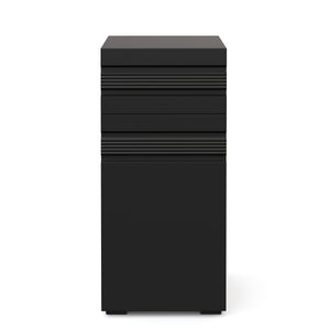 Badezimmerschrank 36 x 31 x 79 cm schwarz