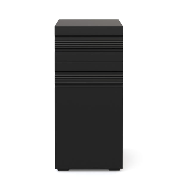 Badezimmerschrank 36 x 31 x 79 cm schwarz
