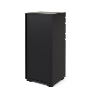 Badezimmerschrank 36 x 31 x 79 cm schwarz