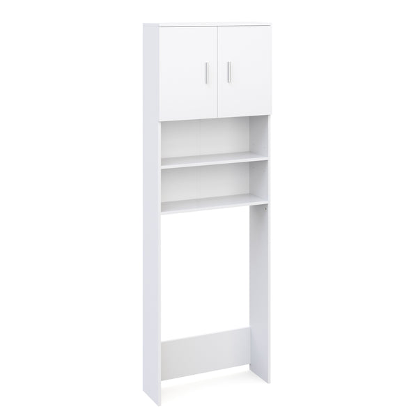 Waschmaschinenschrank 64 x 26 x 190 cm weiss