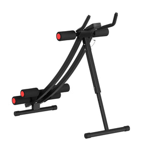 Bauchtrainer AB Trainer mit Curved-Schiene schwarz