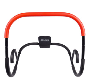 Bauchtrainer AB Roller schwarz / rot