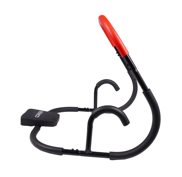 Bauchtrainer AB Roller schwarz / rot