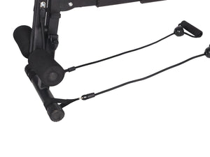 Allenatore addominale con elastici