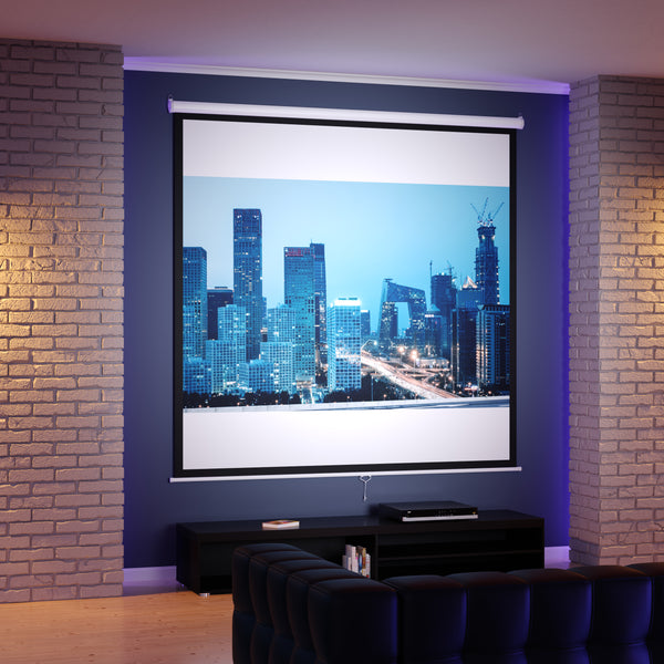 Beamer Leinwand 200 x 200 cm