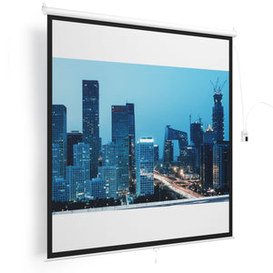 Beamer Leinwand elektrisch 200 x 200 cm