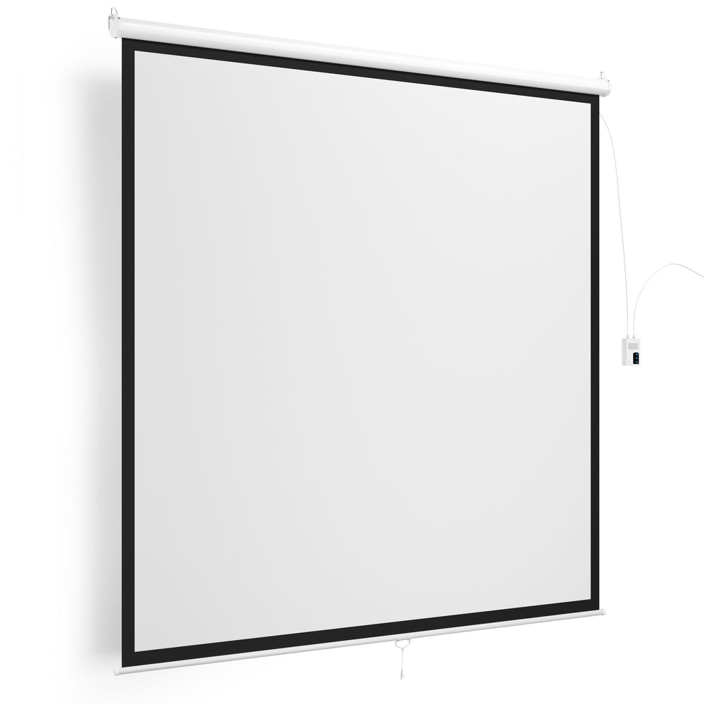Schermo elettrico per proiettore 200 x 200 cm