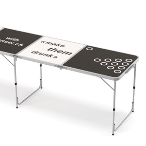 Beer pong table 240 x 60 cm