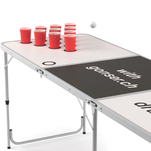 Beer pong table 240 x 60 cm