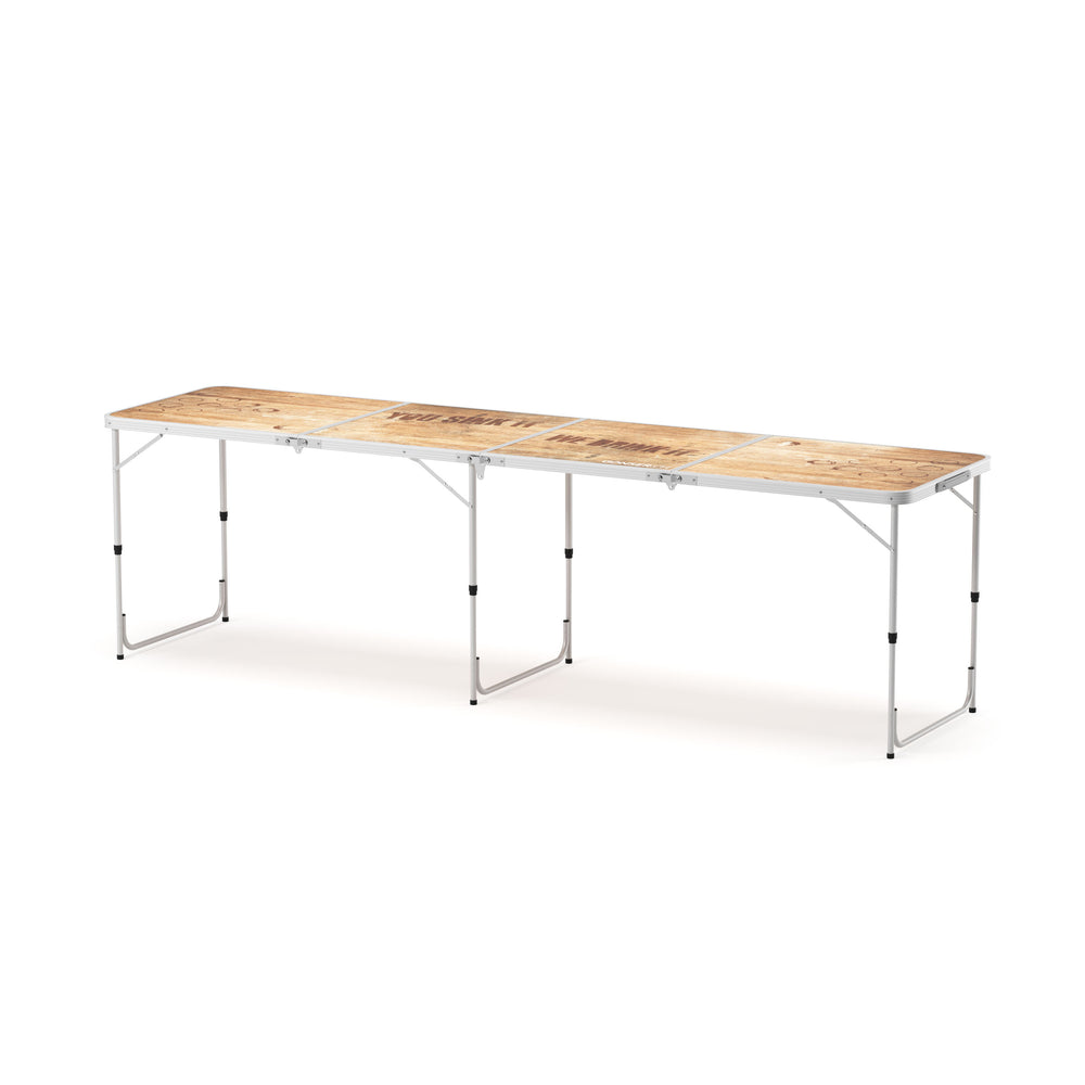 Beer pong table WOOD 240 x 60 cm