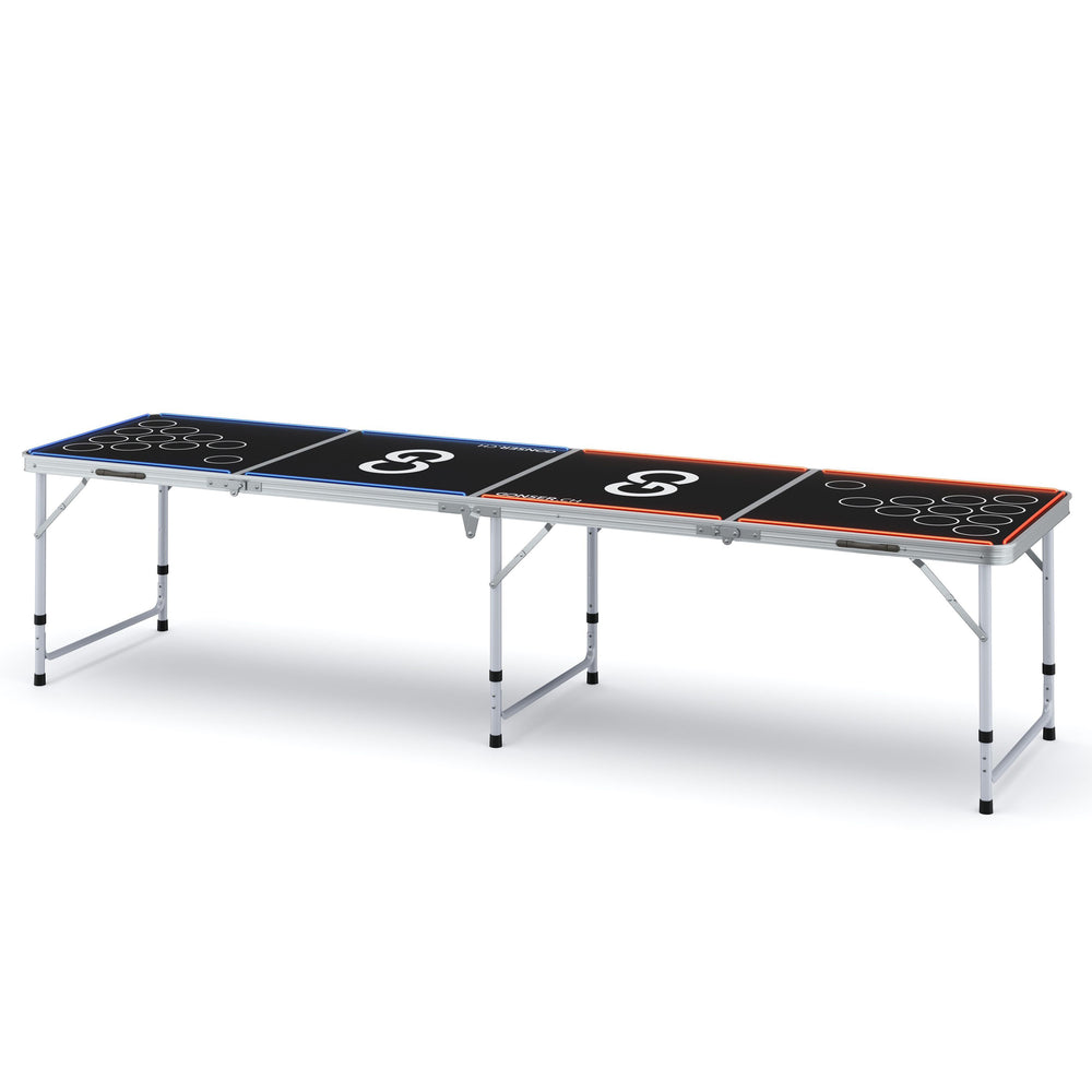 LED beer pong table 240 x 60 cm