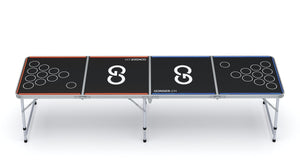 LED beer pong table 240 x 60 cm
