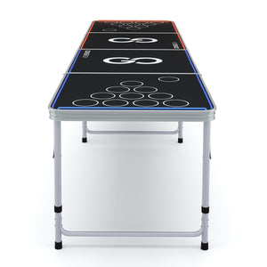 LED beer pong table 240 x 60 cm