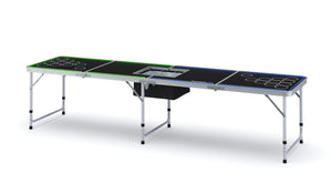 LED Beer Pong Table with Cooler Bag 240 x 60 cm