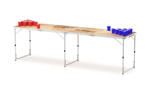 Beer pong table WOOD 240 x 60 cm