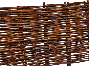 Beeteinfassung Weide geflochten 10er Set 120 x 30 cm