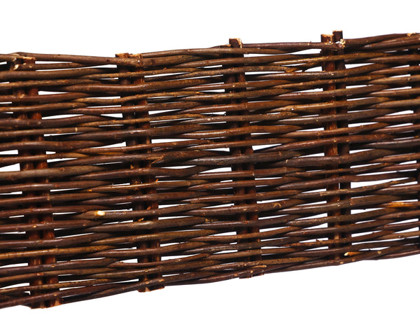 Beeteinfassung Weide geflochten 10er Set 60 x 20 cm