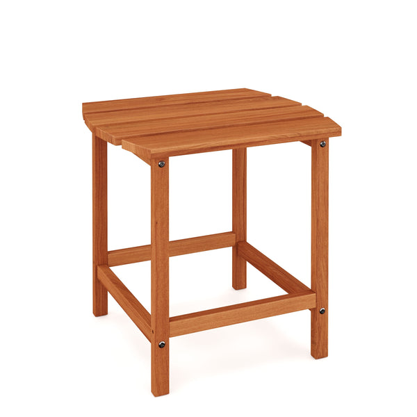Side table ADIRONDACK 48 x 38 cm brown