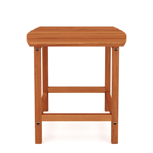 Side table ADIRONDACK 48 x 38 cm brown