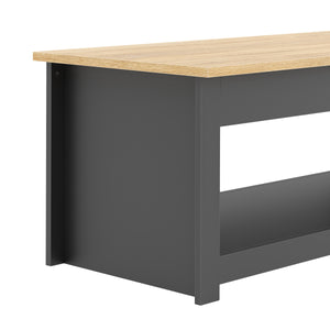Beistelltisch ARLES 105 x 47 x 41 cm anthrazit