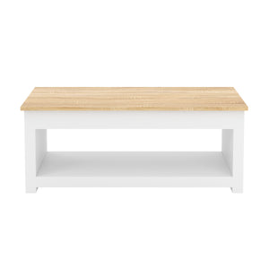 Beistelltisch ARLES 105 x 47 x 41 cm weiss
