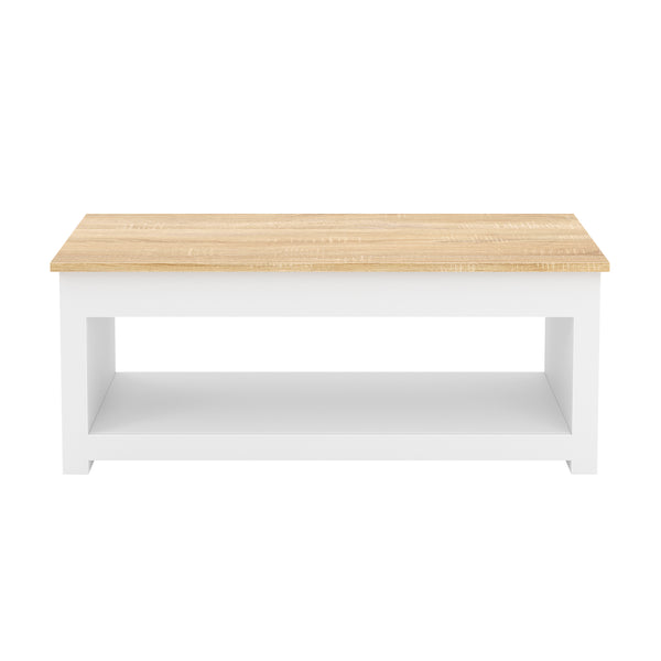 Beistelltisch ARLES 105 x 47 x 41 cm weiss